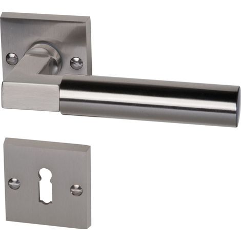 poignée de porte en laiton inox-alberts bloque-porte pour chambre poignée de porte acier inoxydable, 32965573