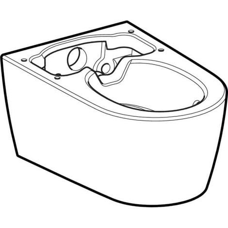 Geberit Wand-WC für Geberit AquaClean Sela, weiß-alpin