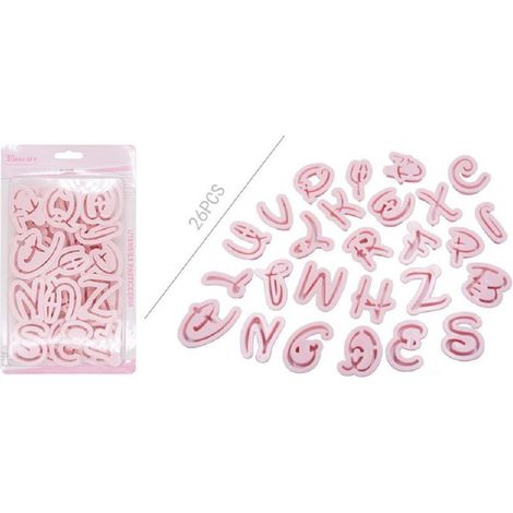 Kaela - Kit 26 Stampi Lettere Indipendenti Per Cioccolatini Torte Pasta Di Zucchero 99020 -