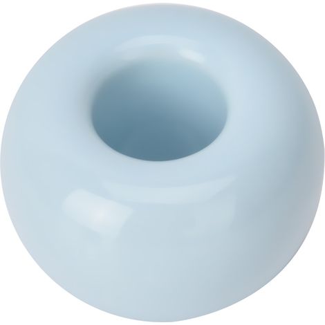 Porte-brosse à dents en céramique en forme de donut, couleur bonbon, mignon et multifonctionnel, base de brosse à dents bleue (1/5)