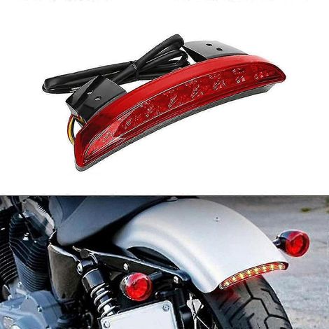 Feu stop arrière pour Sportster XL883N 1200N, réf. XL1200X, XL1200V, pour l'installation, l'entretien et l'utilisation pratique.-AquaForge (1/5)