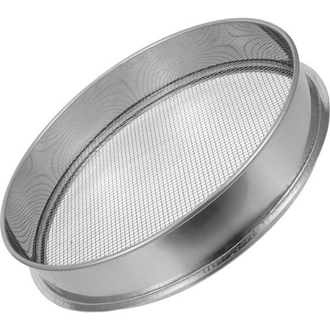 Tamis de Jardin en Acier Inoxydable 35 CM Diamètre Tamis à Compost à Grands Trous 4 MM Passoire à Terre et Pierres Outil de Tamisage Polyvalent pour Jardinage et Compostage (1/5)