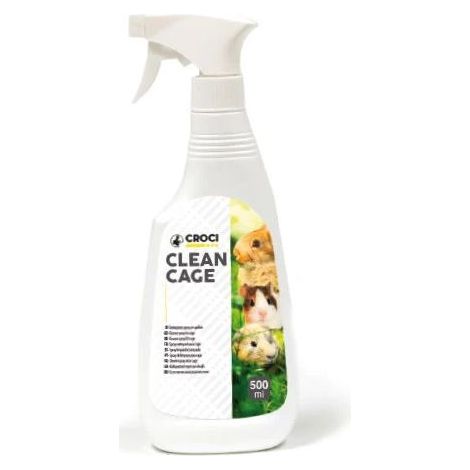 Set 6 pezzi Detergente Spray Per Gabbie 500ml.