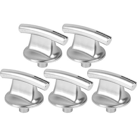 5 pièces 74007918 plaque cuisson brûleur commande boutons pour KitchenAid JEC8536ADF JEC8430ADF remplace WP7737P245 60 (1/5)
