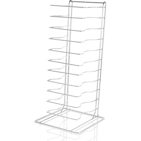 Support pour Poêle à pizza en Chrome L 305 mm l 305 mm H 690 mm 1 - Was Germany (1/2)