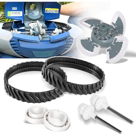 Repuestos y accesorios para limpiafondos Zodiac Baracuda MX6 MX8 MX6EL MX8EL, juego de ajuste con R0524900, R0526100, R0527000, R0525100 (1/5)