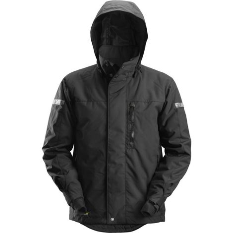 GIACCA IMPERMEABILE 37.5 CON CAPPUCCIO TG. XS NERO (1/2)