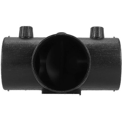 Conduit d'évacuation d'air de chauffage de stationnement en forme de T de 75 mm avec clapet à double vanne de régulation pour chauffage (1/5)
