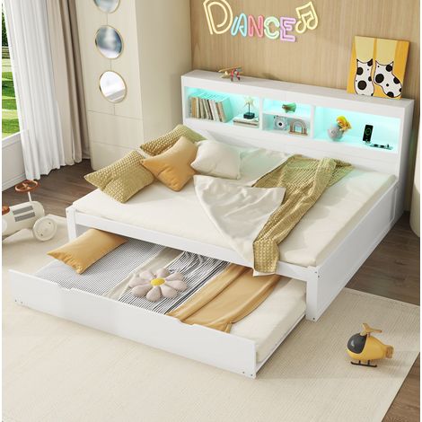 Cama Nido 140x200 Cm Con Blanco (1/5)