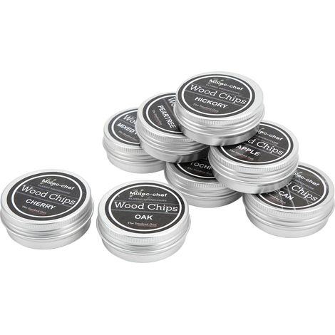Cocktail-Räucherset – 8 Holzchips für Whisky und geräucherte Getränke (1/5)