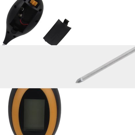 4-in-1 Bodentester: pH-Meter, Thermometer und Feuchtigkeitsmesser – Exportmodell – neutrale Version (Englisch) (1/4)