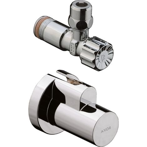 Válvula de escuadra hansgrohe AXOR, con caja deslizante, racor,