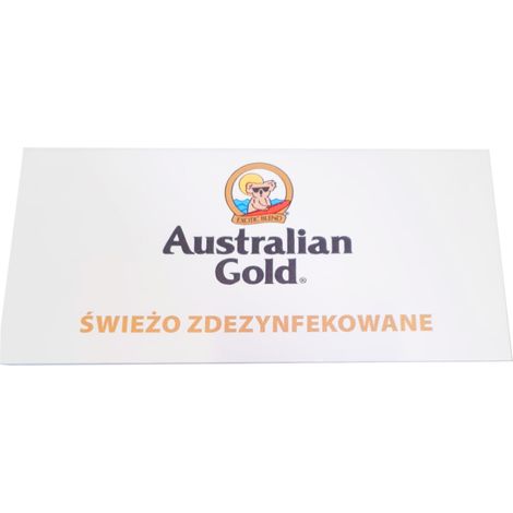 Compressa per solarium appena disinfettata Australian Gold (1/3)