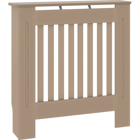 Cubierta de Radiador Roble Sonoma 78 x 19 x 81,5cm vidaXL