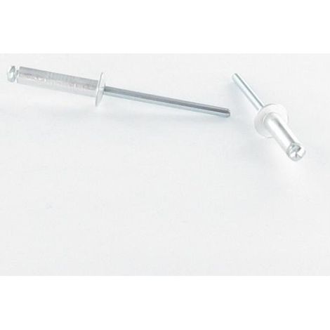 Rivet aveugle tout acier à Goujon Fileté 6X10-10 pièces