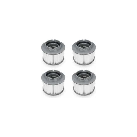 Ersatzfilter für MSPA FD2089, Kartuschenfilterpumpe für Warmwasserbereiter und Whirlpools, 4 Stück (1/5)