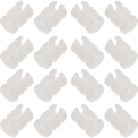 Lot de 16 protections robustes pour pieds tabouret en acier, plastique (1/5)