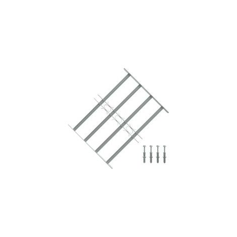 Verstellbares Fenstergitter mit 4 Querstreben 500-650 mm - Crezuo