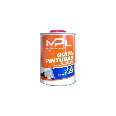 FPLUS mpl decapante quitapinturas lata 0.75l 300613 , Decapante enérgico, de acción rápida, y gelificado para facilitar su aplicación.Elimina de forma rápida y cómoda capas y manch