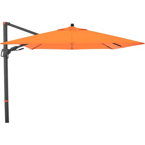 Doppler Pendelschirm "myZone" 210 x 210 cm, orange, Bezug aus 100 % Polyester, Gestell aus Aluminium, Gewicht 26,8 kg (1/5)
