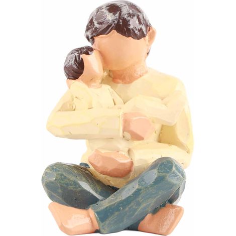 Statue en Résine Arbre de Saule - Figurine Artisanale Décorative (1/5)