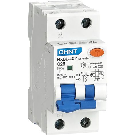 Interruttore magnetotermico differenziale CHINT 32A 30MA Tipo A Salvavita