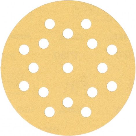 MIRKA Abrasive Disc Gold 125mm Grip 17 Hole pack 50 P40