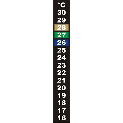 Flüssigkristallthermometer (1/2)