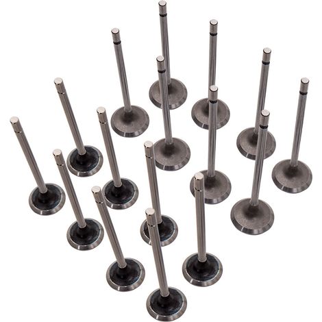 Maxpeedingrods – 16x soupapes d'échappement pour Renault Clio Laguna Scenic Megane 1.4 1.6 16V – Diamètre 28mm – Longueur 107.80mm – Remplacement OEM