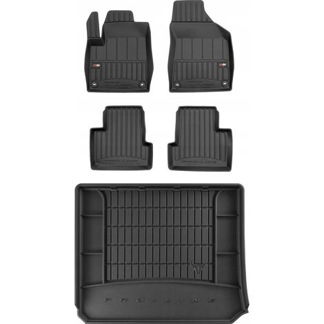 Tappetini in gomma 3D KIT Jeep Cherokee KL 2013-2018 (1/5)