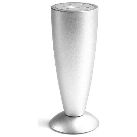 Piedino a cono con supporto finale a disco effetto cromato lucido 50x120mm - 761 Solid