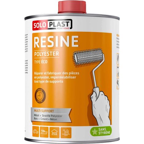 resina poliestere Soloplast tipo eco 2 KG (1/5)