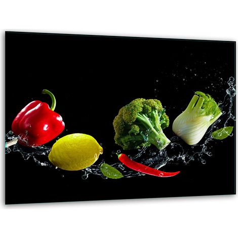 Supporto per tagliere in vetro 40x30 per verdure (1/5)