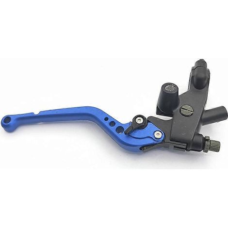 Ensemble de pièces de frein à tambour avant modifié pour moto CG125, compatible avec la Wuyang Honda WY125 (guidon long bleu). (1/5)