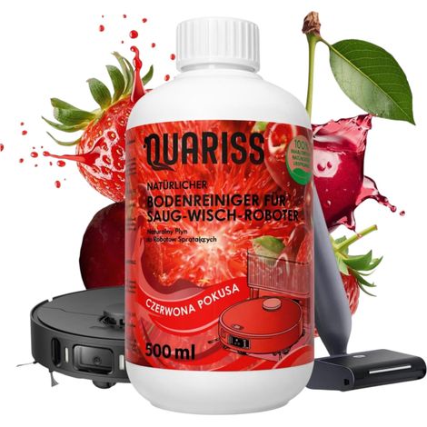 Líquido para robots de limpieza 500 ml Red Temptation Fragancia intensa Sin espuma (1/5)