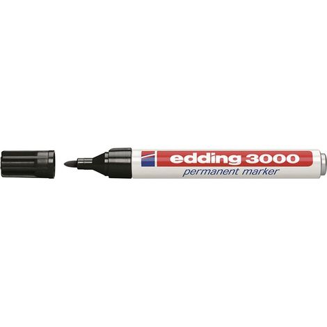 Pennarello Indelebile 3000, Colore: Nero