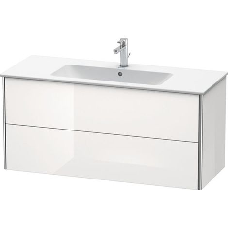 Duravit XSquare Meuble sous-lavabo suspendu, 2 tiroirs, (1/3)