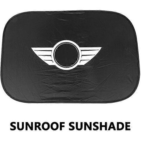 2 panneaux isolants d'été pour vitres de voiture, pare-soleil de toit ouvrant, protection thermique portable pour MINI Cooper Clubman Countryman R55 R56 R60A (2 pièces) (1/5)