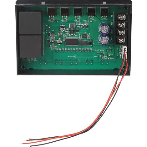 Drehzahlregler für 60-A-10-55-V-Gleichstrom-Bürstenmotoren mit LCD-Digitalanzeige, Langsamlauf- und Stopp-Timer, reversibel (1/5)
