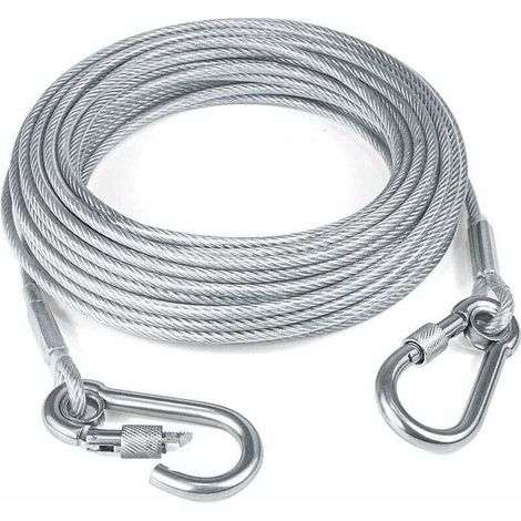 Laisse pour chien, 15 mètres (49 pieds), laisse robuste (1/4)