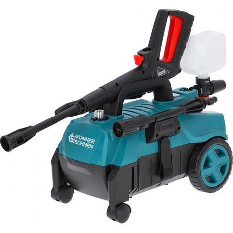 Könner & Söhnen KS PW130H Nettoyeur Haute Pression 1600 W, Pression de Travail 90-130bar, 7m de Flexible Haute pressionSystème Total Stop et Protection Contre la surchauffe (1/5)