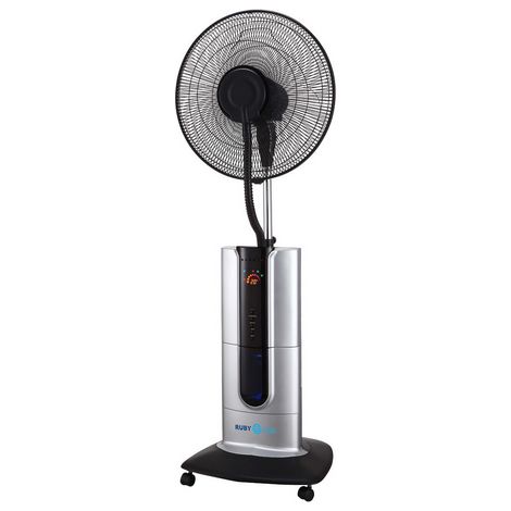 Tecno Air System Ruby Clim MV39 ventilatore nebulizzatore ad ultrasuoni 100 W con serbatoio da 1,5 L per ambienti fino a 120 m con ionizzatore (1/2)