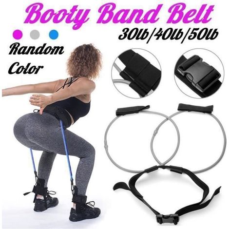 Sangle de Musculation - Elastiband - QH04 - 30lb - Coton + Latex - Mixte (1/2)
