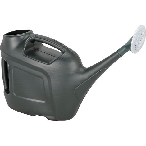 1 x 6 Litre Green Slim Lightweight Watering Cans With Sprinkler Heads & Handles