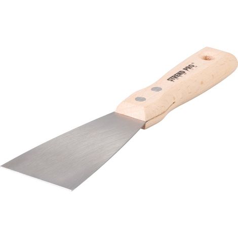 Spachtel Strend Pro Premium S295, 60x1,2 mm, Inox/Edelstahl, Buchenholzgriff (1/2)