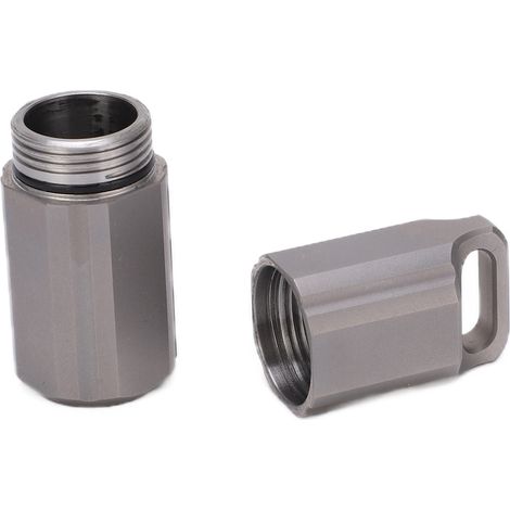 Boîte à pilules étanche, résistante et portable, idéale pour la randonnée et le camping. (1/5)