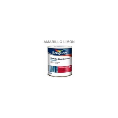 Esmalte sintético Dux Brillante - 750 ml - Amarillo limón (1/3)