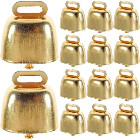 15 clochettes métalliques pour animaux, clochettes anti-perte pour animaux de ferme, clochettes pour petits animaux, clochettes pour sapins de Noël (1/3)