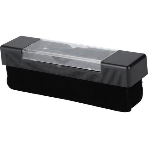 Qiilu brosse de nettoyage pour disque vinyle Décapant de poussière de brosse de nettoyage de nettoyeur de disque vinyle (1/4)