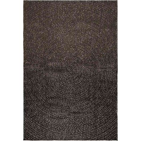 Alfombra ZIZUR apariencia yute interior exterior antracita vidaXL